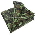 Waterproof  Camouflage PE Tarpaulin Cover